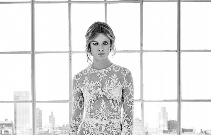 Transparent coveralls with luxurious lace.