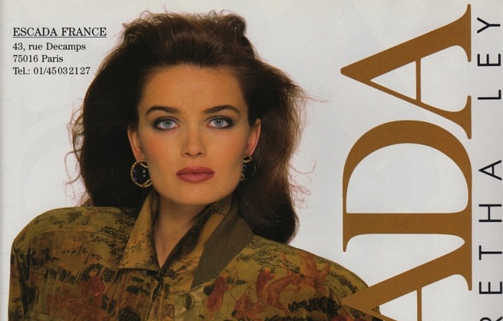 Pavlína Pořízková, the face of Escada