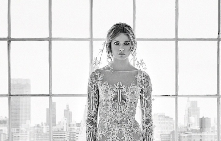 Transparent and sexy dress.