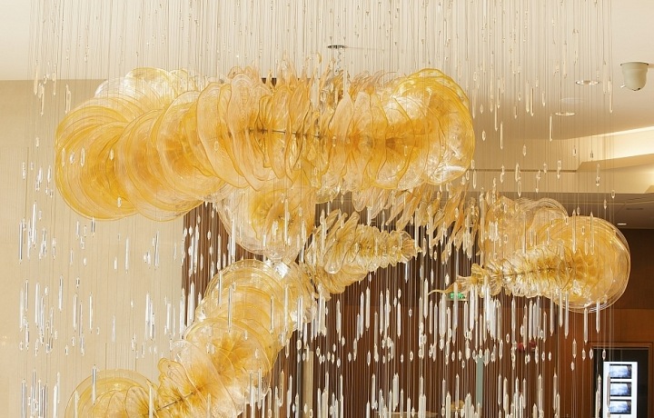 Lasvit, instalation Dragon