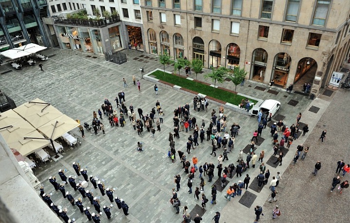 Piazza del Liberty in Milan
