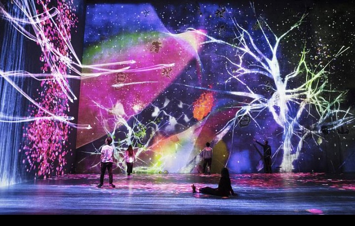 3D instalation in Paris