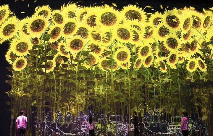 3D instalation in Paris