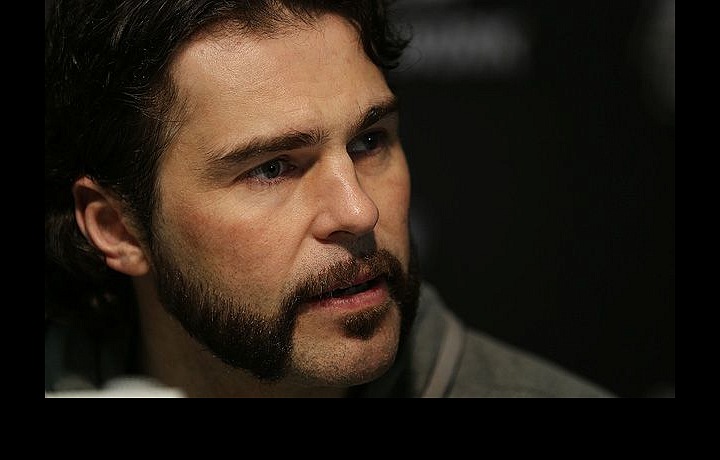 Jaromír Jágr with moustache