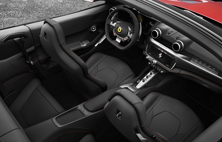 Ferrari Portofino - luxurious interior