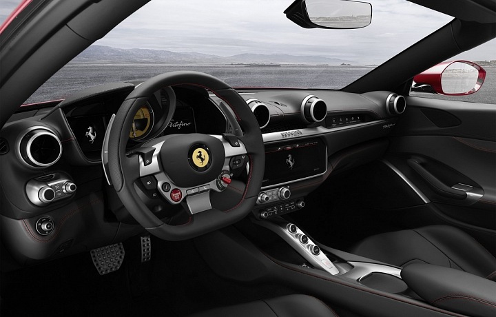 Ferrari Portofino - luxurious interior
