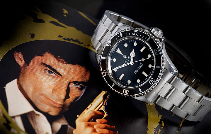 Jamese Bonda and his Rolex