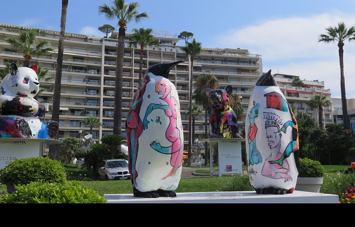 Julien Marinetti and his penguins