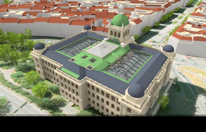 The look of the renovated museum