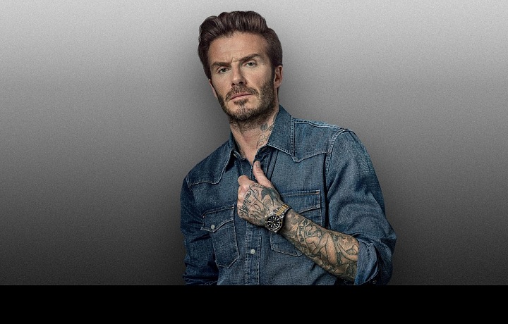 David Beckham as an ambassador of Tudor