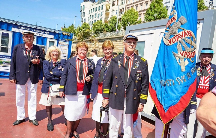 Baptism of the ship Grand Bohemia 
