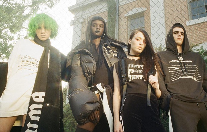 Gothic style in Fenty A/W 2017