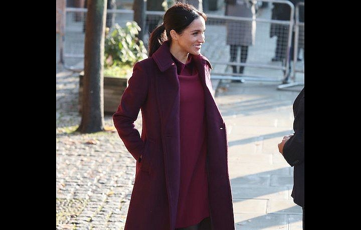 Meghan in casual outfit