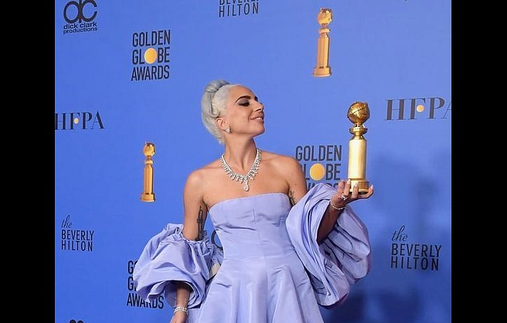 Lady Gaga today, Golden Globes