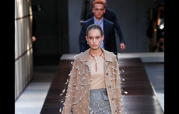 Riccardo Tisci showed extravagant looks