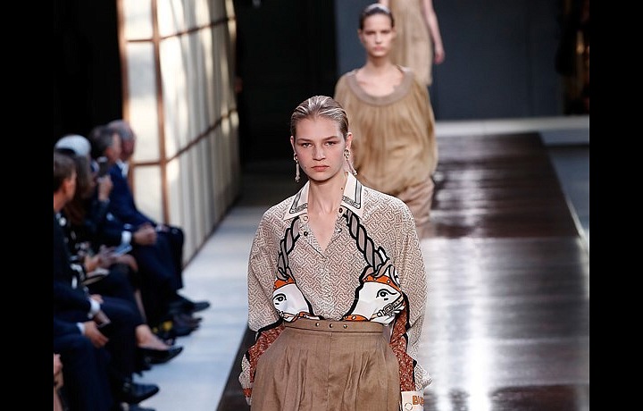 Riccardo Tisci showed extravagant looks