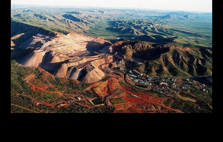 Argyle Diamond Mine in Australia