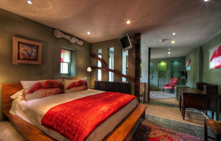 Swaffham – Strattons Hotel, poutavý interiér