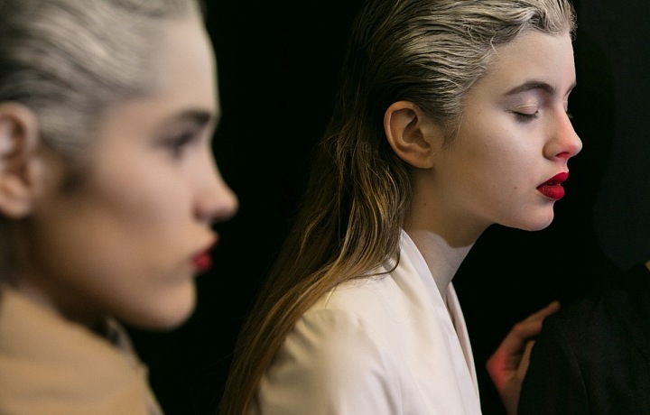 From behind the scenes of Fashion Week