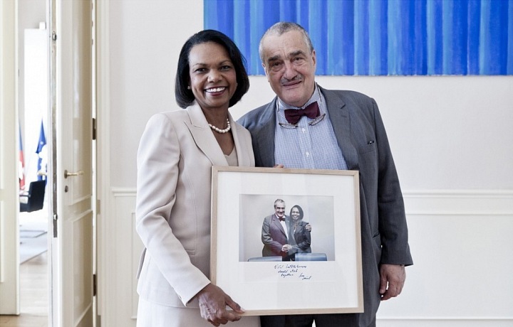 2012 - with Condoleeza Rice. Foto: Tomki Němec