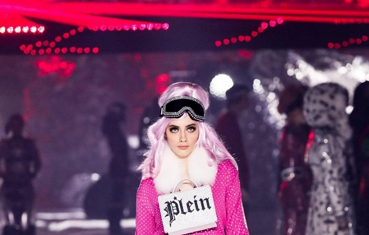 Philipp Plein also used bright colors