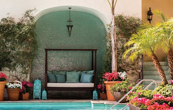 Beverly Wilshire Hotel - luxusí bazén