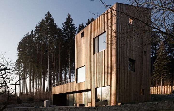 Modern house in Čižice