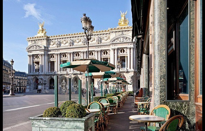 Café de la Paix and Opera Garnier