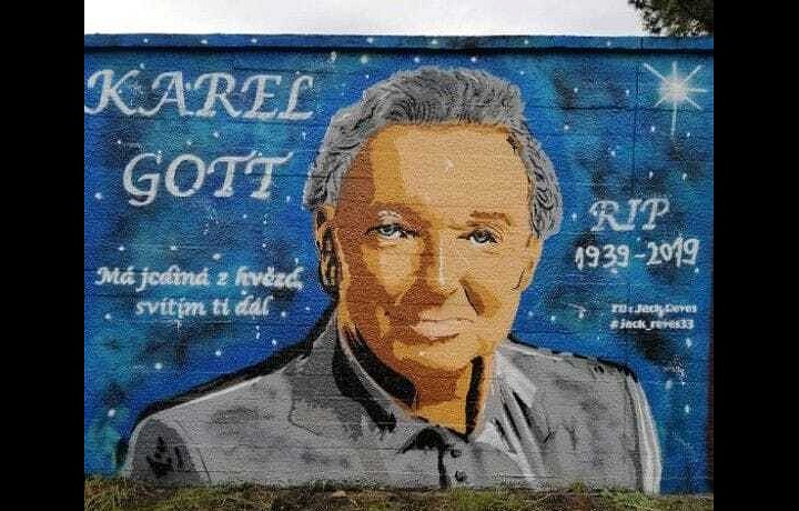 Takhle umělec zvěčnil Mistra na začátku listopadu loňského roku. 