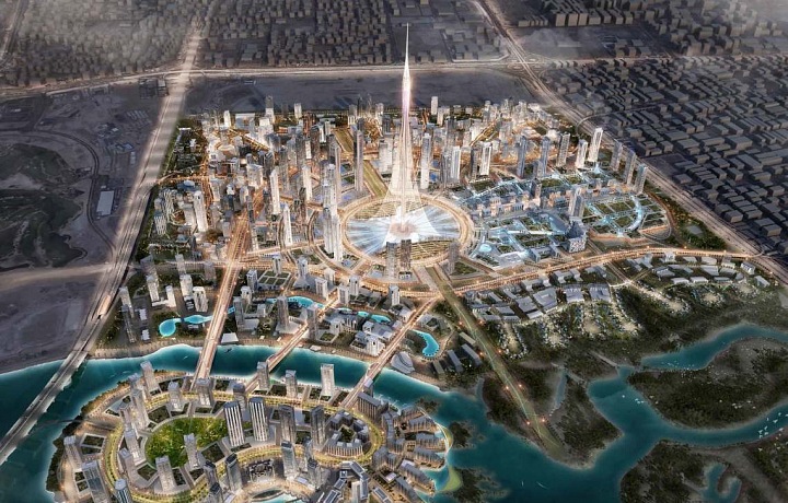 Creek Tower and new future district