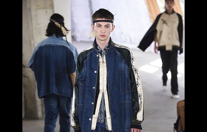 The brand likes to combine materials