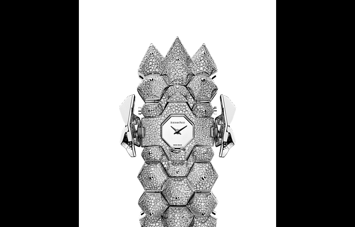 Haute Joaillerie Diamond Outrage, watch and bracelet