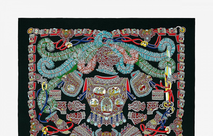 Luxury scarf Hermès