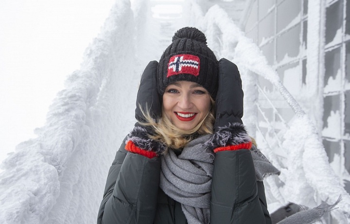 Na lyže to nebylo, ale na Chopok dojela. 