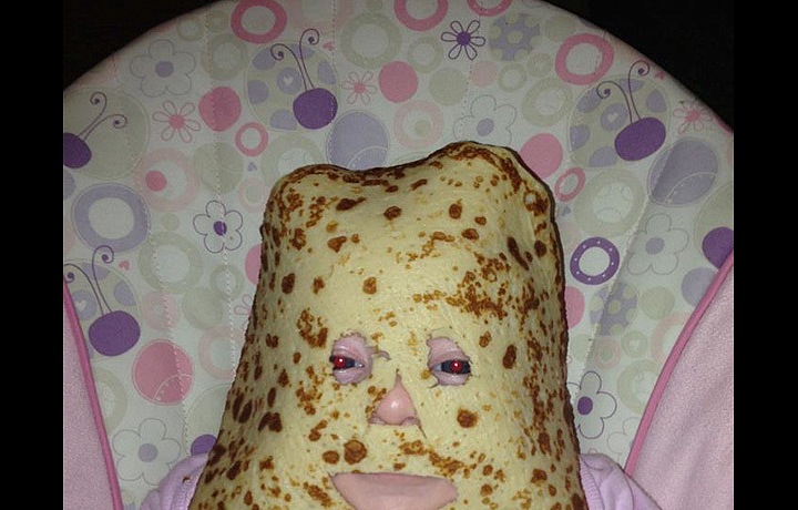 Why not to make a pancake from your kid?