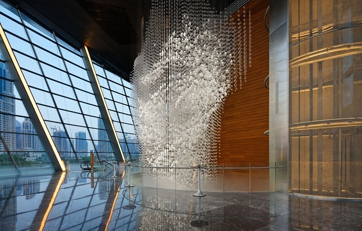 Dubai Opera Lasvit lighting