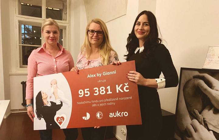 Alexandra Mynářová podporuje rodiny předčasně narozených dětí.