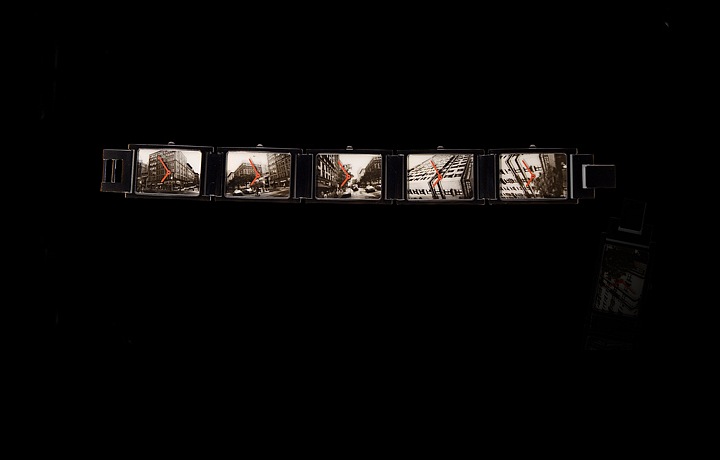 Andy Warhol and his watches - Dark Steel, 2,4 x 22,5 cm.