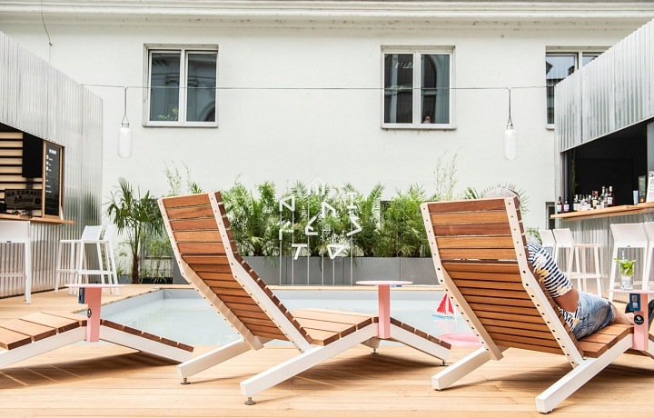 Oasis of the rest in the middle of Smíchov