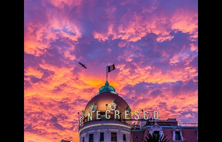 Le Negresco Hotel v Nice.