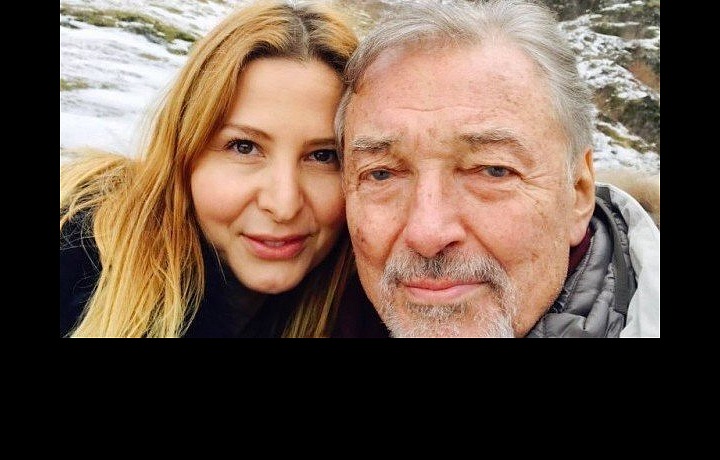 Karel Gott with wife