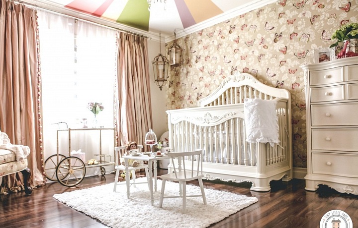 Children room in the style of modern Rococo