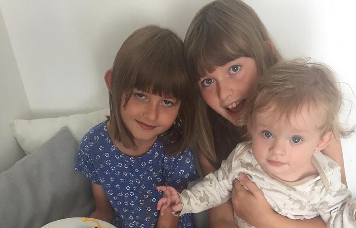 Jako vzorný dědeček. 