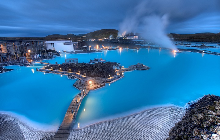 Blue Lagoon in Grindavik, Reykjavik Iceland