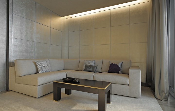 Armani interior: The World Towers in Mumbai