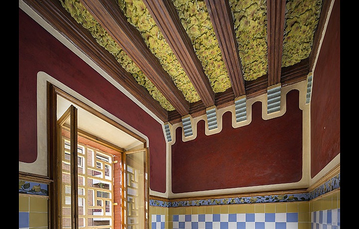 Casa Vicens - interior by Gaudí