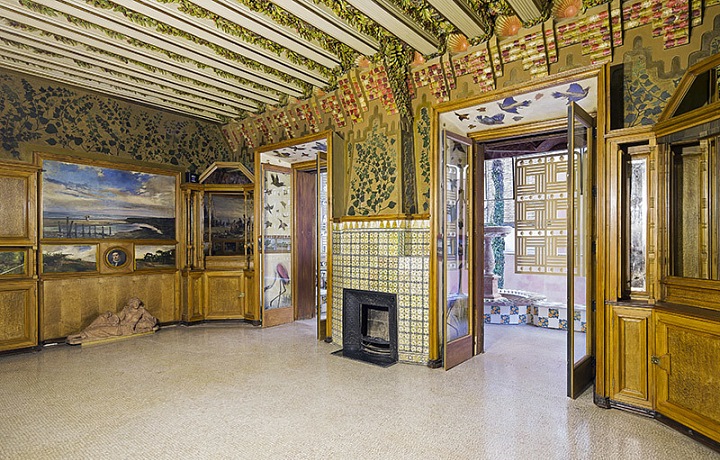 Casa Vicens - interior by Gaudí