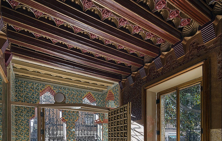 Casa Vicens - interior by Gaudí