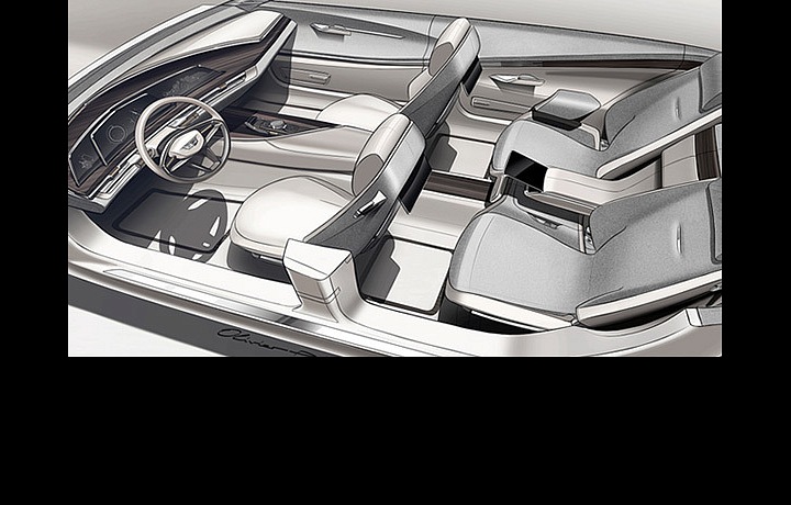 Cadillac Escala - concept, interior
