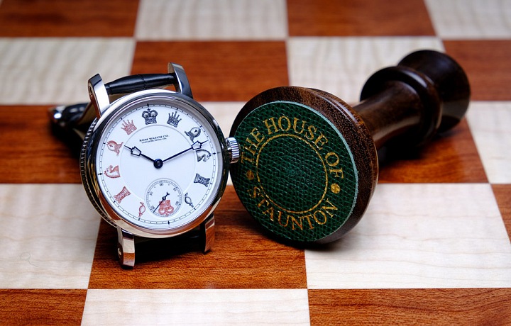 Luxury "chess" watches
